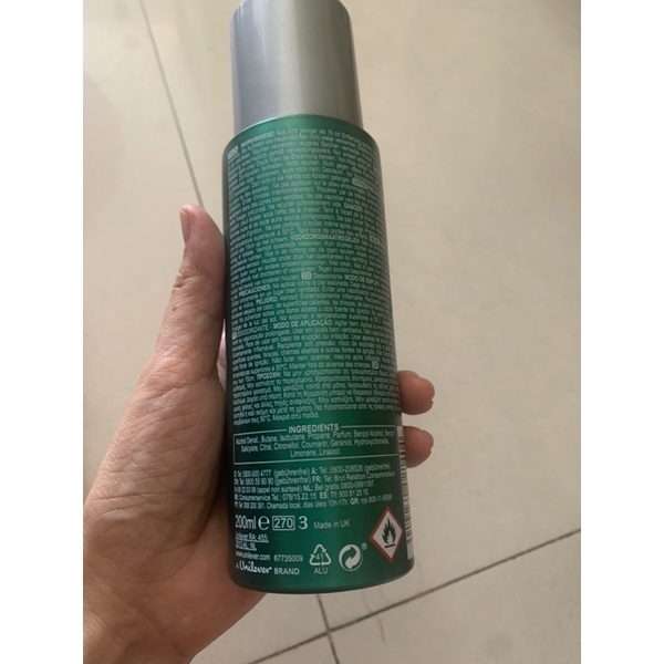 Xịt khử mùi nam Brut Original 200ml - hàng mỹ