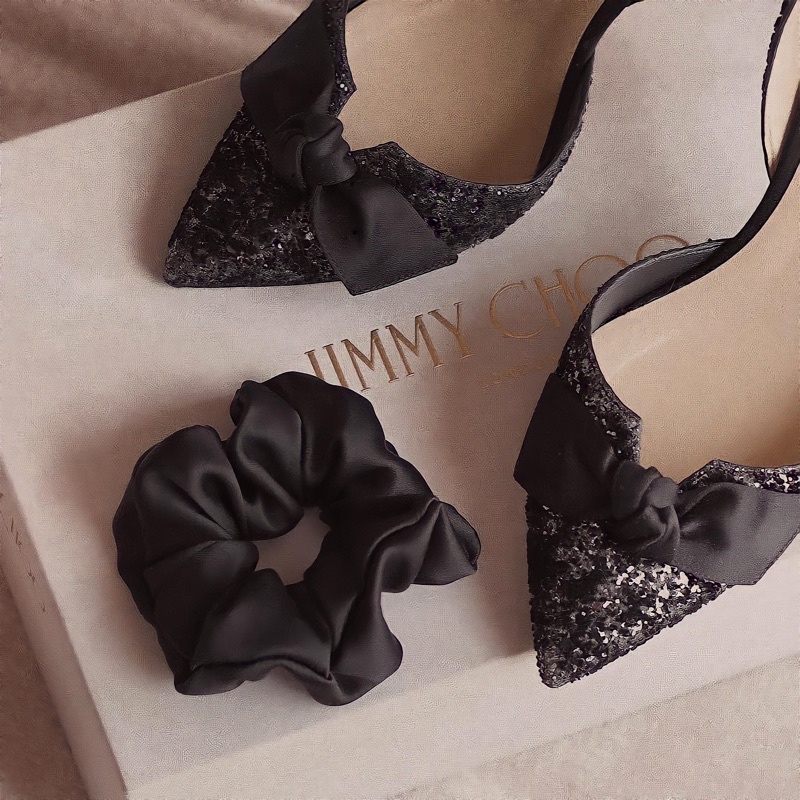 Scrunchies Lụa Cao Cấp Charmeuse Studio