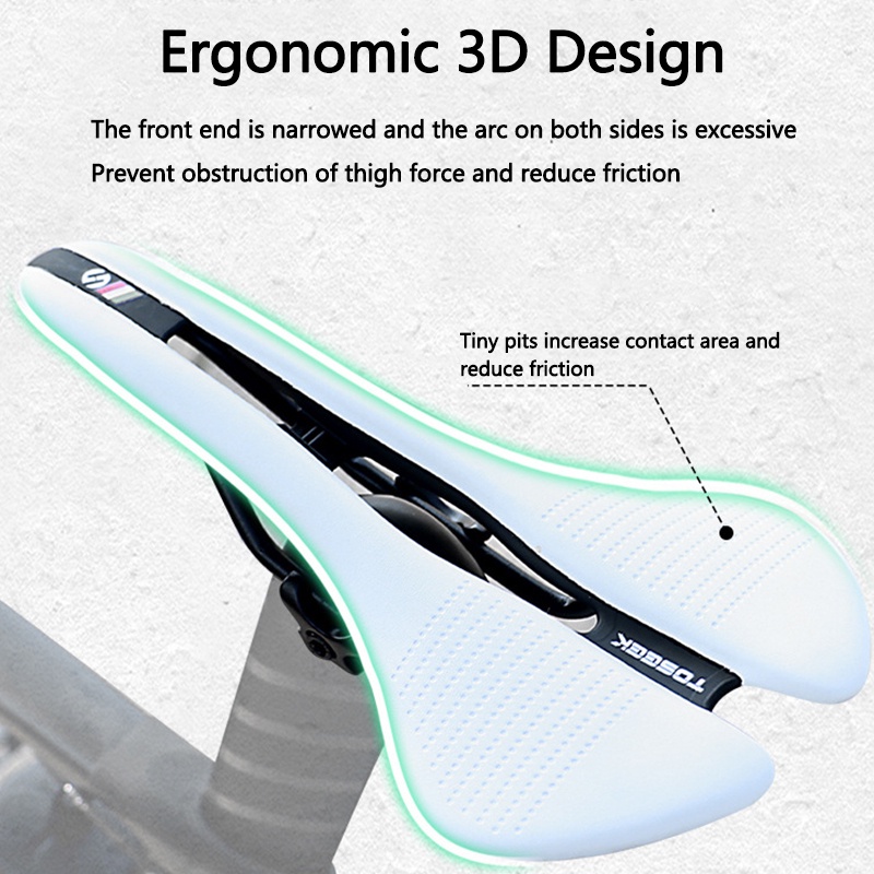 Yên Xe Đạp Siêu Nhẹ 7 Màu Tùy Chọn Cao Cấp