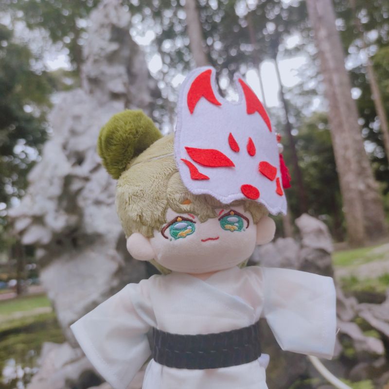 Mặt Nạ Cáo Bằng Vải Nỉ Dành Cho Doll 20CM 30CM