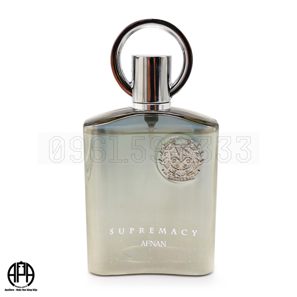 Nước Hoa Nam Afnan Supremacy Silver Fullsize 100ml, Ông Hoàng Nước Hoa Nam Mùa Hè