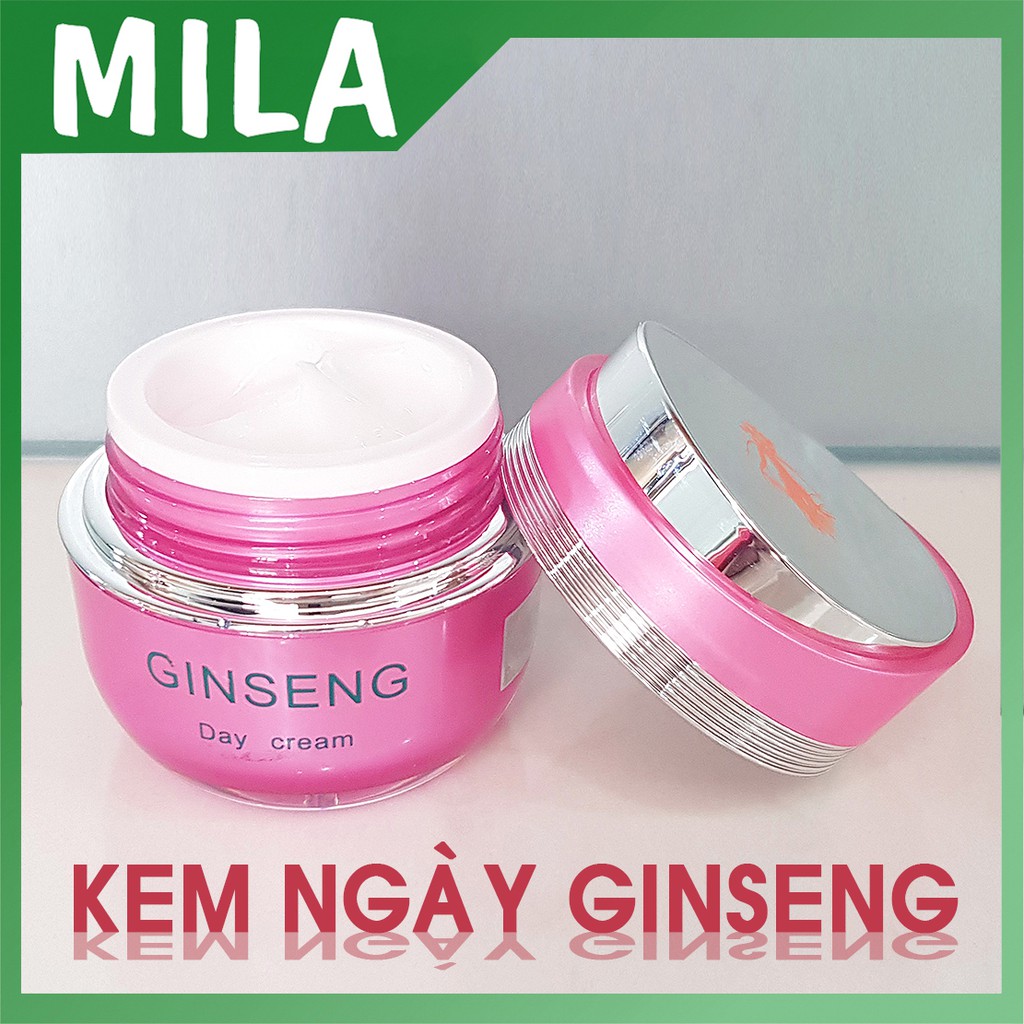 Bộ mỹ phẩm Ginseng, Kem làm mờ nám dưỡng trắng da chiết xuất từ nhân sâm Hàn Quốc, mỹ phẩm Ginseng.