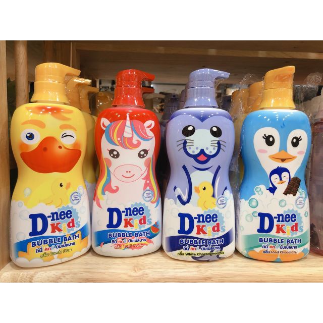 Sữa tắm gội cho bé Dnee Kid hình thú 400ml