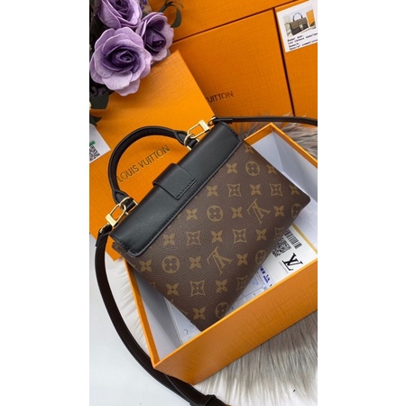 TÚI XÁCH LV LOCKY Ổ KHOÁ SIZE 22CM