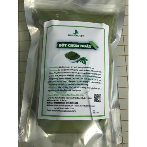 Mua 1 tặng 1 gói 500g bột chùm ngây tặng thành 2 gói