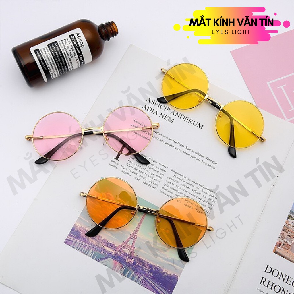 Kính mắt thời trang Eyes Light T223 nữ gọng kính kim loại pha nhựa nhiều màu