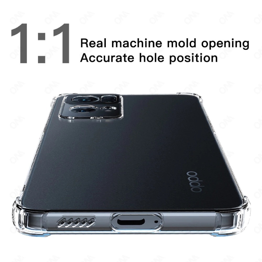 Ốp Điện Thoại Silicone Mềm Trong Suốt Chống Sốc Cho Oppo Reno 7 Pro 7Pro 7Z 6Z Reno6Z Reno7Z Reno7 Reno6 4G 5G