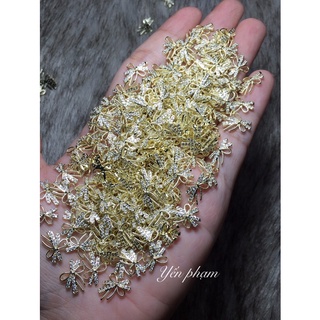 Charm nơ nail trang trí móng cao cấp