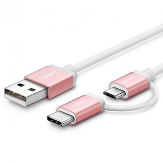 CÁP USB-A SANG MICRO USB VÀ USB-C UGREEN 30541