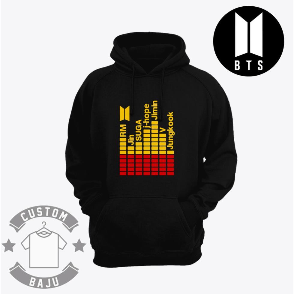 💖💥 Mẫu áo Hoodie in hình Mcd X Bangtan Boys Bi Ti Es độc đẹp giá siêu rẻ