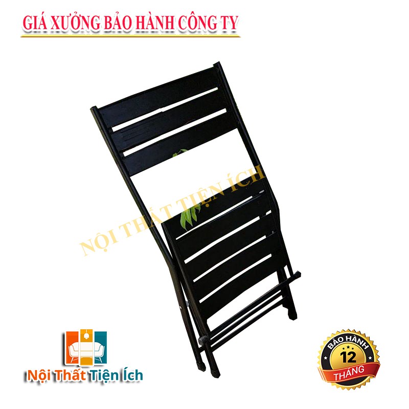 [ SIÊU RẺ ] Ghế xếp tựa lưng cao 66cm ( khung thép) _ Bền - Rẻ - Đẹp