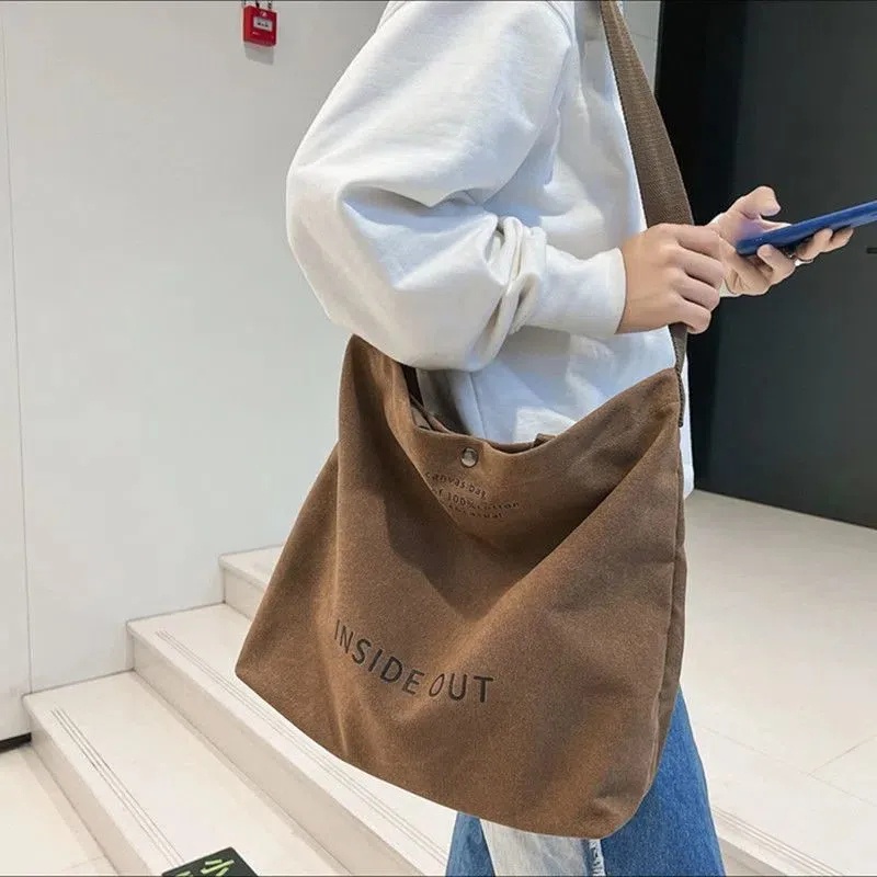 Túi Đeo Chéo Vải Canvas fna255 Thời Trang Mới Cho Nữ