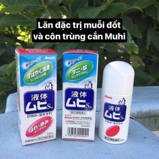 Lăn trị muỗi đốt và côn trùng cắn Muhi