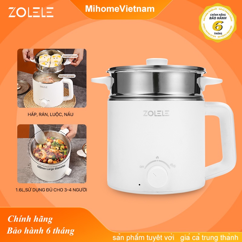 Nồi nấu canh đa năng zolele ZC301 - dung tích 1.6L-Công suất 600W
