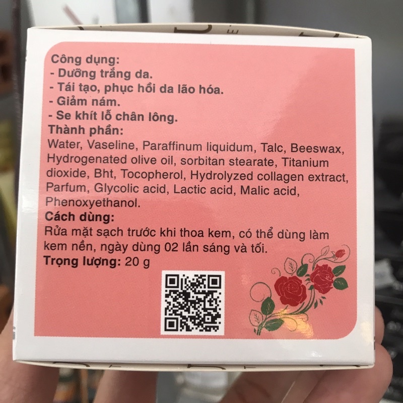 Kem 5 Trong 1 kem nám-Trắng Da-Tái Tạo Lão Hoá-Phục Hồi AU 20g