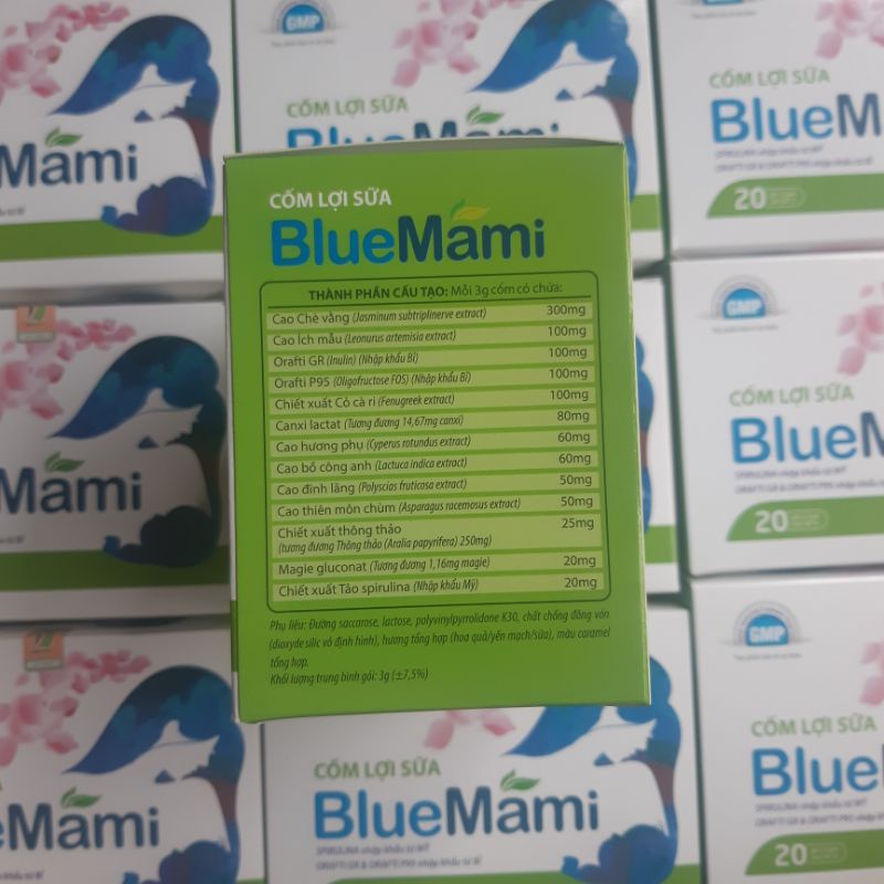 Cốm lợi sữa BlueMami