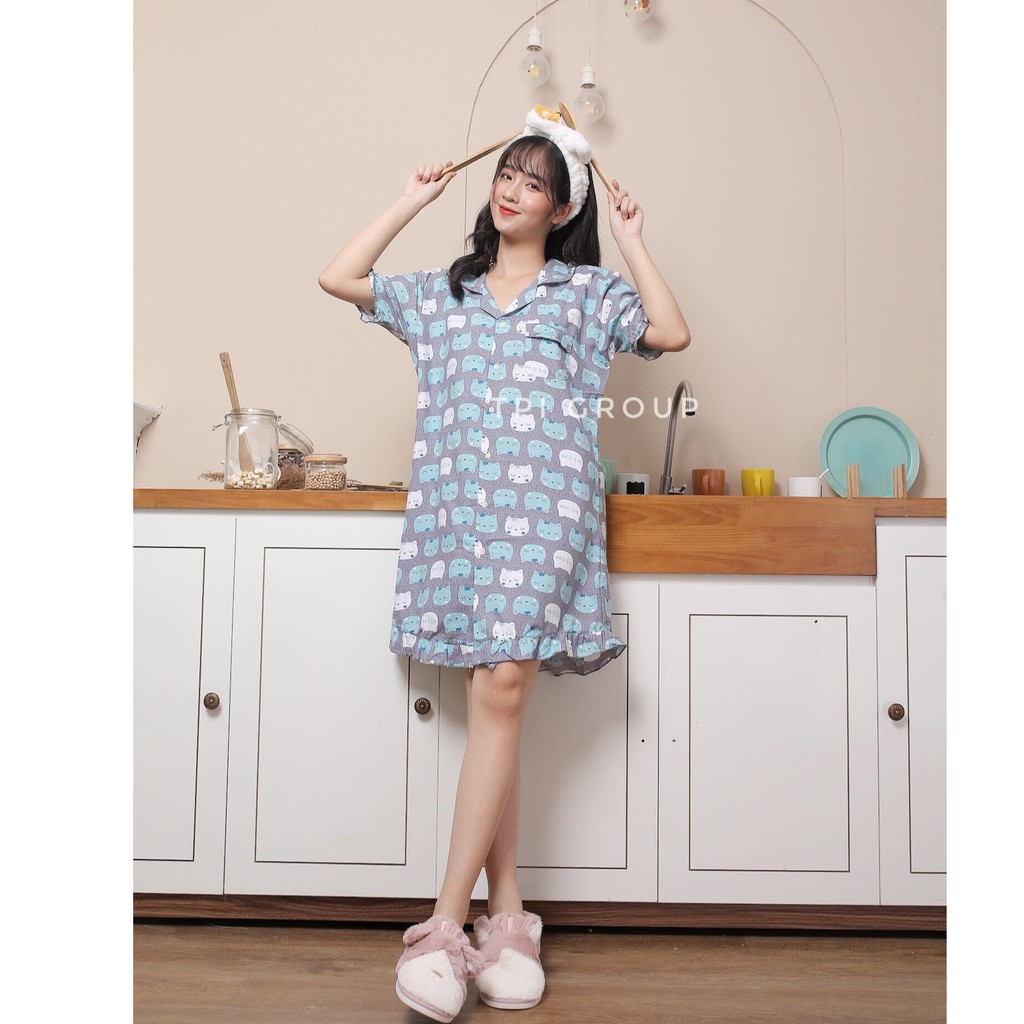 Váy ngủ pijama siêu cute <3 | BigBuy360 - bigbuy360.vn