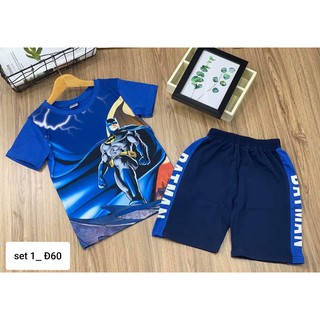 Set 2 đồ bộ Carter's cho bé trai