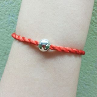 Vòng may mắn hạt bi 8mm dây bản to