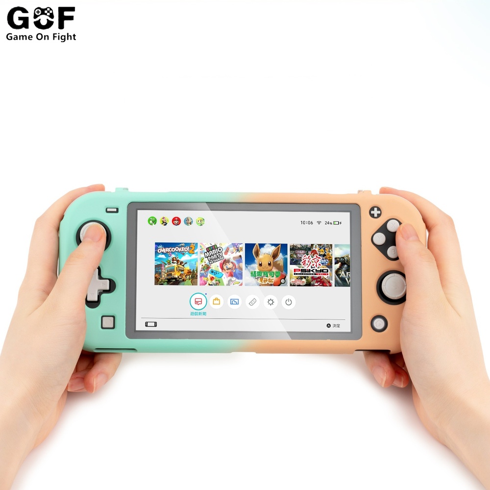 Vỏ bọc máy chơi game bằng nhựa cứng màu sắc gradient cho Nintendo Switch Lite | BigBuy360 - bigbuy360.vn