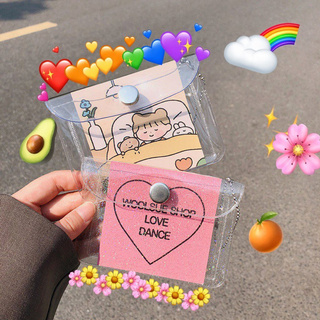 [Mã SKAMCLU8 giảm 10% cho đơn từ 100K] Móc Khóa Ví Trong Suốt Xinh Xắn - MK1234