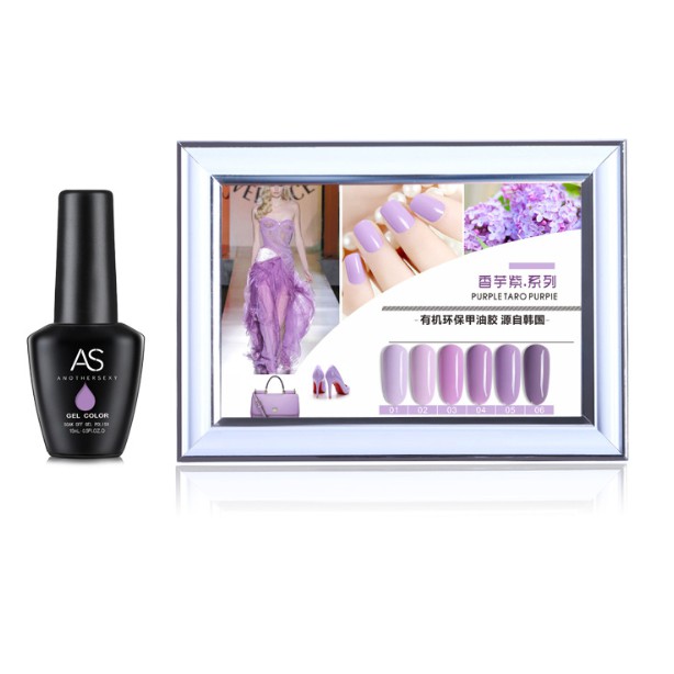 Set sơn AS tím Purple 6 màu XY