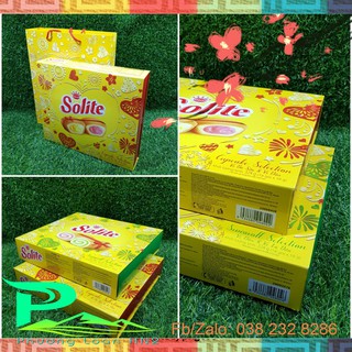 Bánh bông lan Solite Kinh Đô 324g - hộp Tết 2023