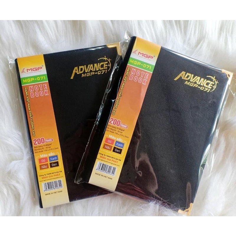 Sổ Notebook CK7 200trang MGP