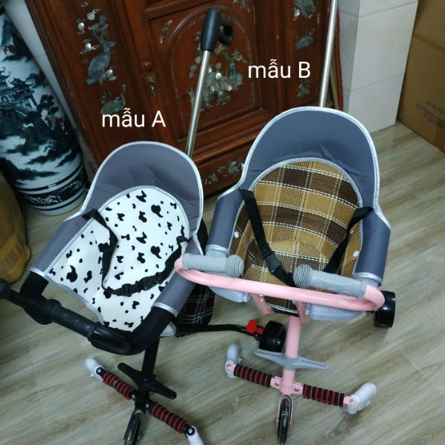 Đai lót xe đẩy bảo vệ bé khi ngồi trên xe- phụ kiện xe đẩy 5 bánh, 3 bánh