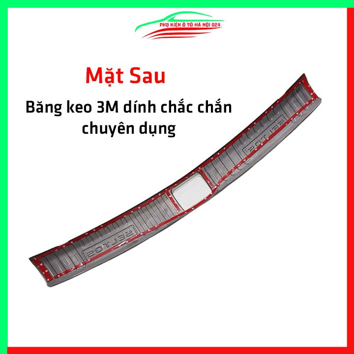 Ốp chống trầy cốp Seltos 2020 2021 cacbon sáng bóng