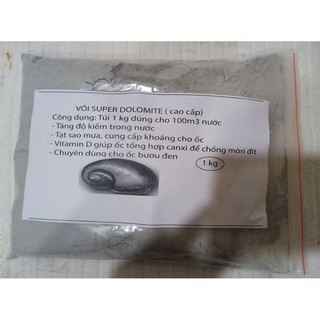 Vôi Super Dolomite cho ốc bươu