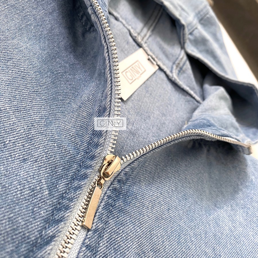 Áo Khoác Chống Nắng Jean The Lock Nam Nữ TK04 | GINNY OFFICAL NoBrandDenim