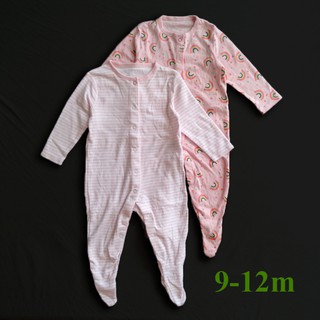 Body dài sleepsuite 9-12m (chọn mẫu)