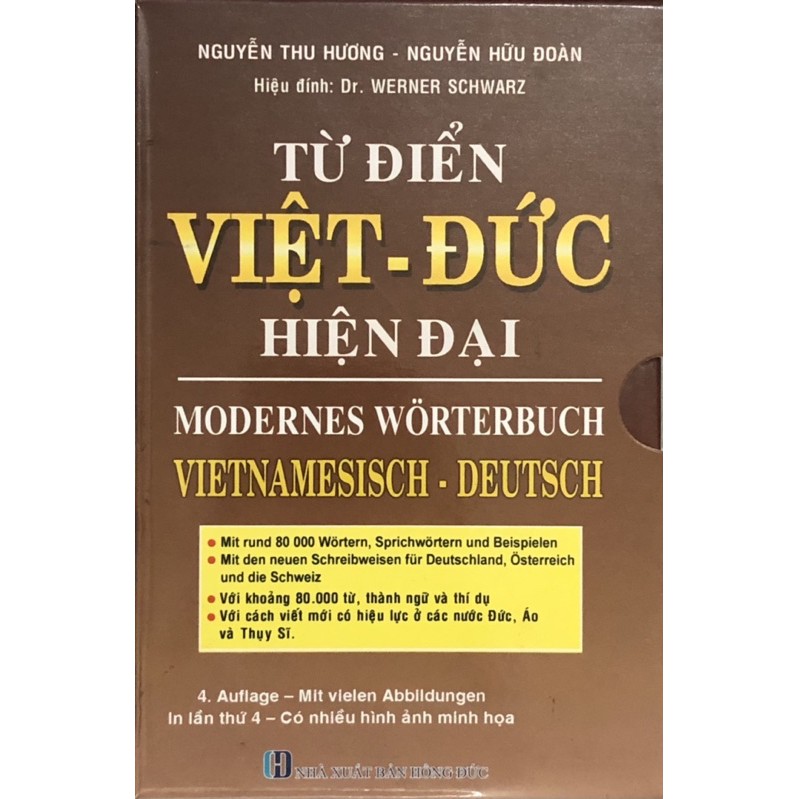 Sách - Từ Điển Việt - Đức Hiện Đại (hộp)