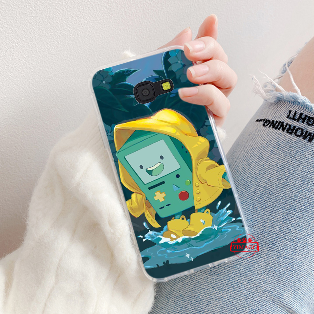 Ốp lưng họa tiết adventure time cho Samsung A5 2017 A6 A6 Plus A7 A8 2018 A9 2018 J2 Prime J4 Core Plus