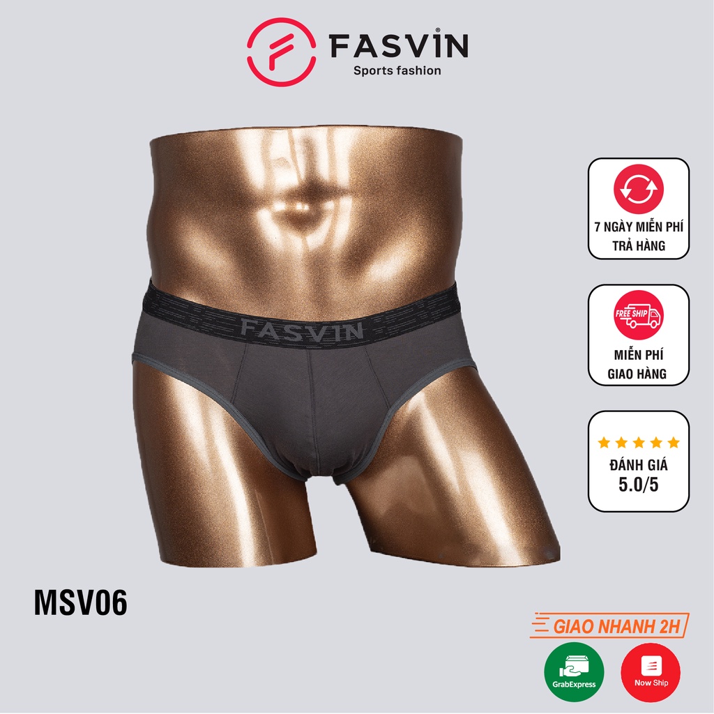 Quần lót nam Fasvin MSV06.HN vải dày dặn mềm mại co giãn dễ chịu