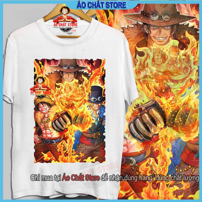 Áo LUFFY | ACE | SABO | LAW trẻ em siêu cute | Áo One Piece Hải Tặc cho bé trai | bé gái đẹp OP89