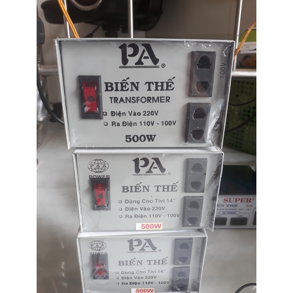 Biến Thế PA 500W Chuyển Điện 220V Ra 110V - 100V