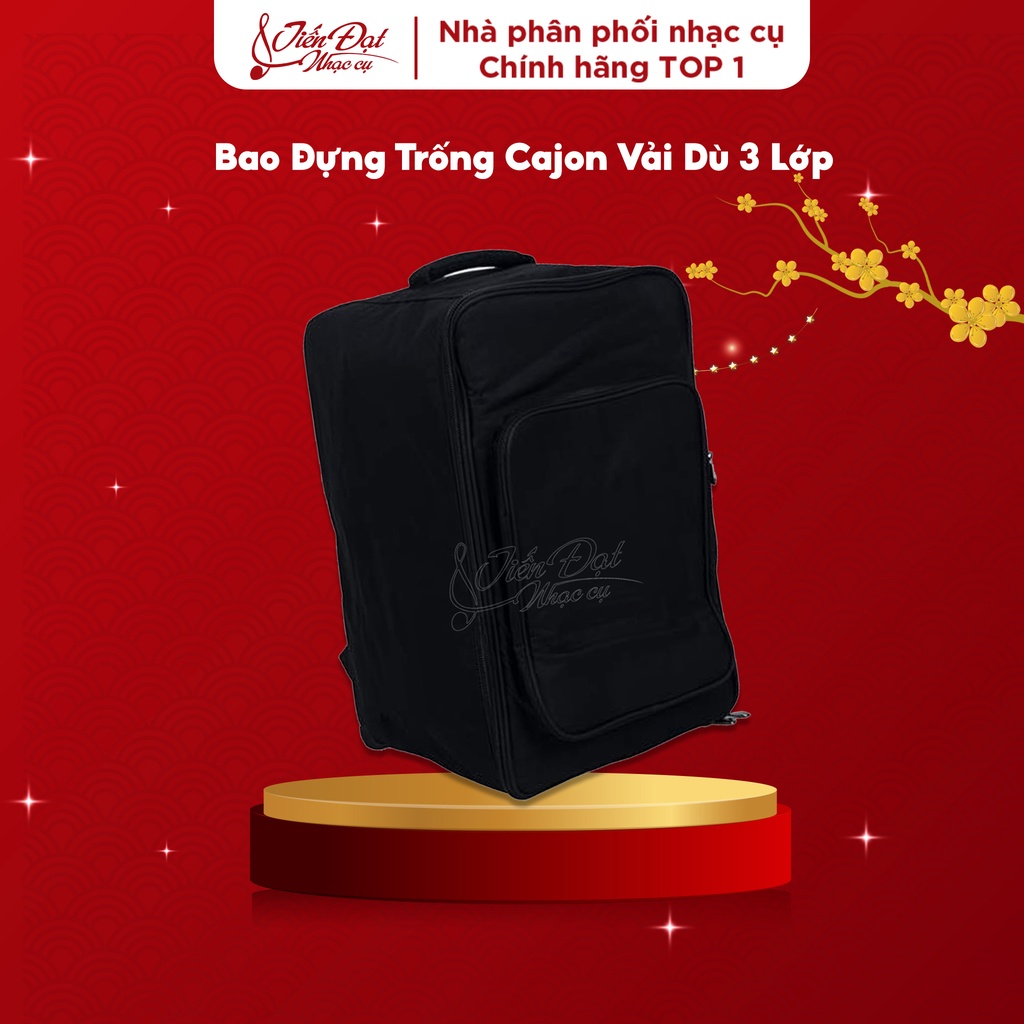 Bao Đựng Trống Cajon Vải Dù 3 Lớp - Bao Trống Cao Cấp Chính Hãng