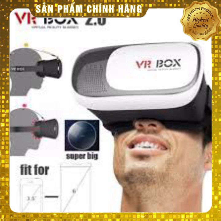 HOT Kính xem phim 3d thực tế ảo VR Box sieu RE