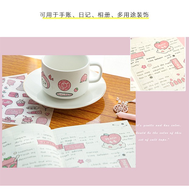 Set 4 tấm hình dán sticker nhiều mẫu ngộ nghĩnh