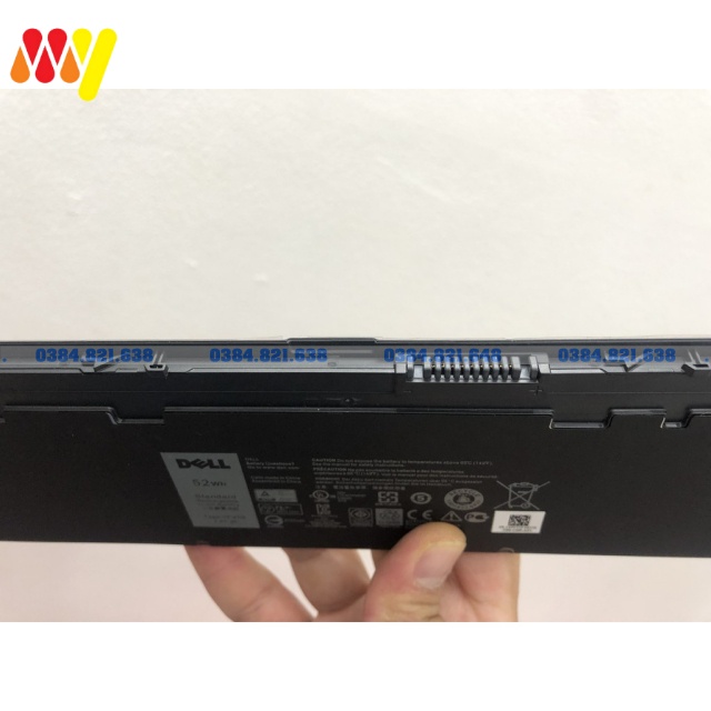 ZIN 52Wh - Pin Laptop Dell E7240 E7250 VFV59 W57CV 0W57VC WD52H GVD76 VFV59 New 100%. Bảo hành 6 tháng đổi mới