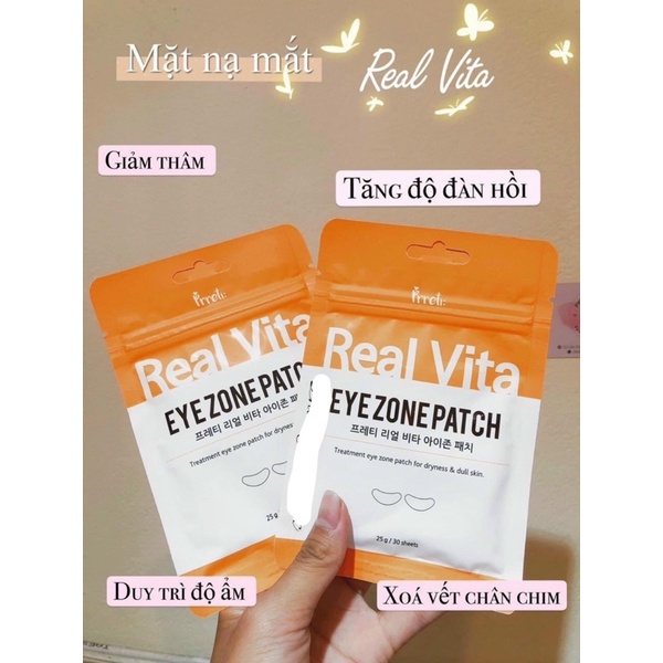 Mặt nạ mắt Real Vita gói 30 miếng