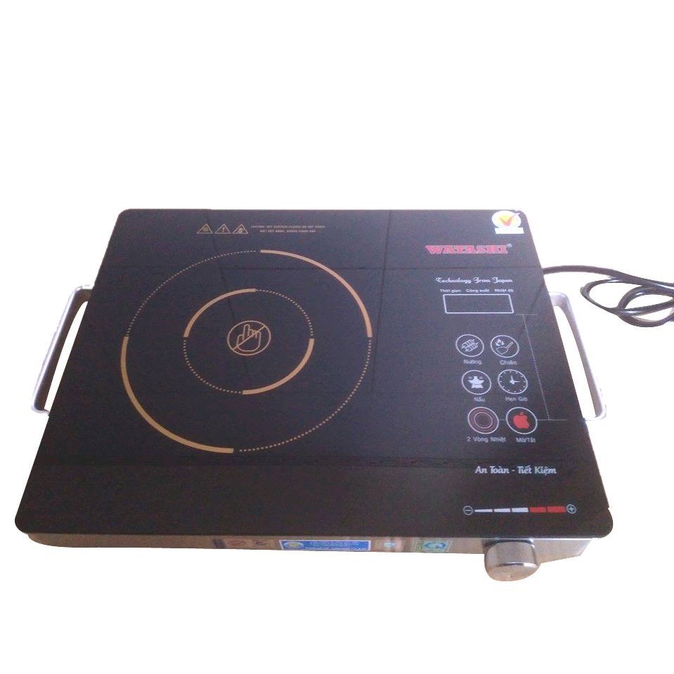 BẾP ĐIỆN HỒNG NGOẠI WATASHI DISLOMA P30 2 VÒNG NHIỆT - TẶNG VỈ NƯỚNG