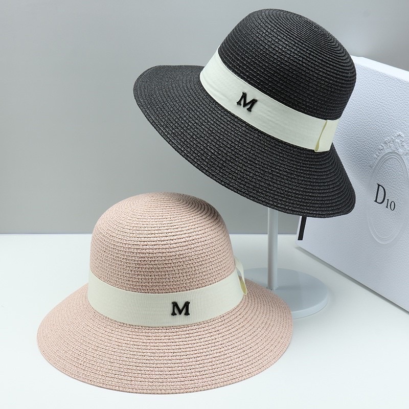 Mũ Cói Đi Biển **FREESHIP**Nón Cói Nữ Rộng Vành Chữ M- Form Chuẩn Đẹp Nhiều Màu Hot 2021