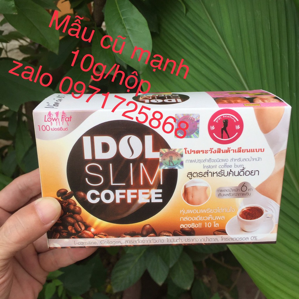 idol slim coffee (Mâu cũ)