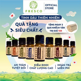 TINH DẦU FRESCO 🌿𝐅𝐑𝐄𝐄𝐒𝐇𝐈𝐏🌿 CÓ KIỂM NGHIỆM CHẤT LƯỢNG(COA) - TINH DẦU THƠM PHÒNG VÀ XE HƠI Ô TÔ