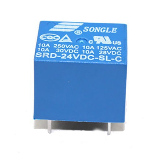 Relay Songle 5V 6V 9V 12v 24v (giá 2pcs) Rơ le Songle 5V 6V 9V 12v 24v