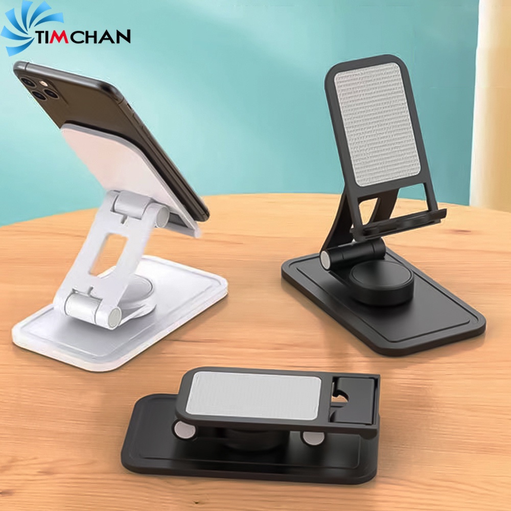 Giá Đỡ Điện Thoại Để Bàn Bằng Nhựa Đa Năng Có Thể Điều Chỉnh Xoay 360 Độ