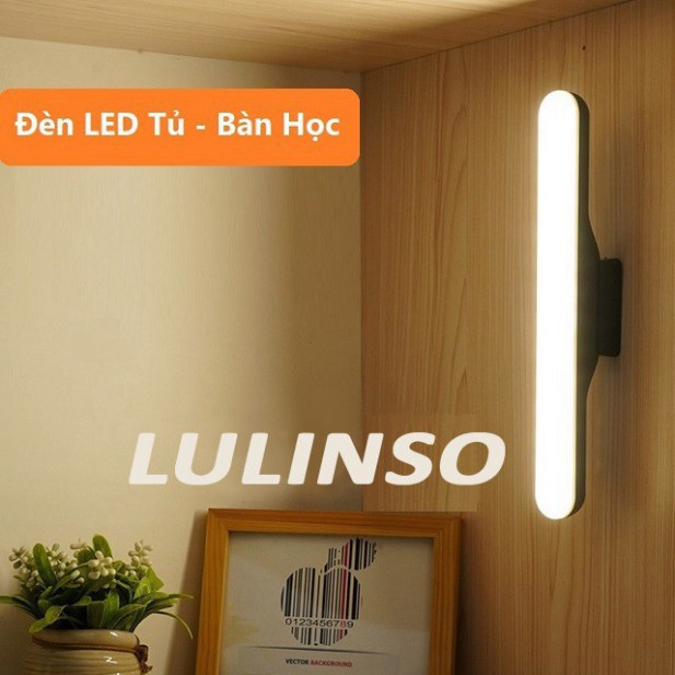 Đèn LED Cảm Ứng Chạm BAHASO, đèn trang điểm, đèn bàn, đèn tủ quần áo, đèn học điều chỉnh 3 mức độ sáng, đèn led dài